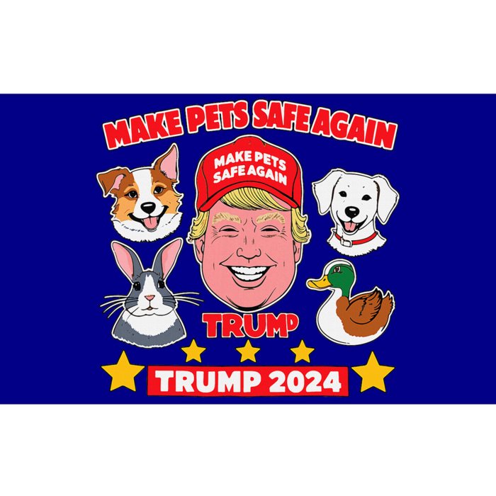 Make Pets Safe Again Trump 2024 Save Our Pets Bumper Sticker