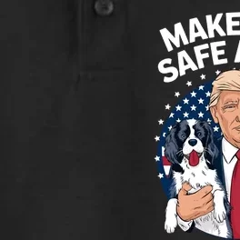 Make Pets Safe Again Trump 2024 Dry Zone Grid Performance Polo