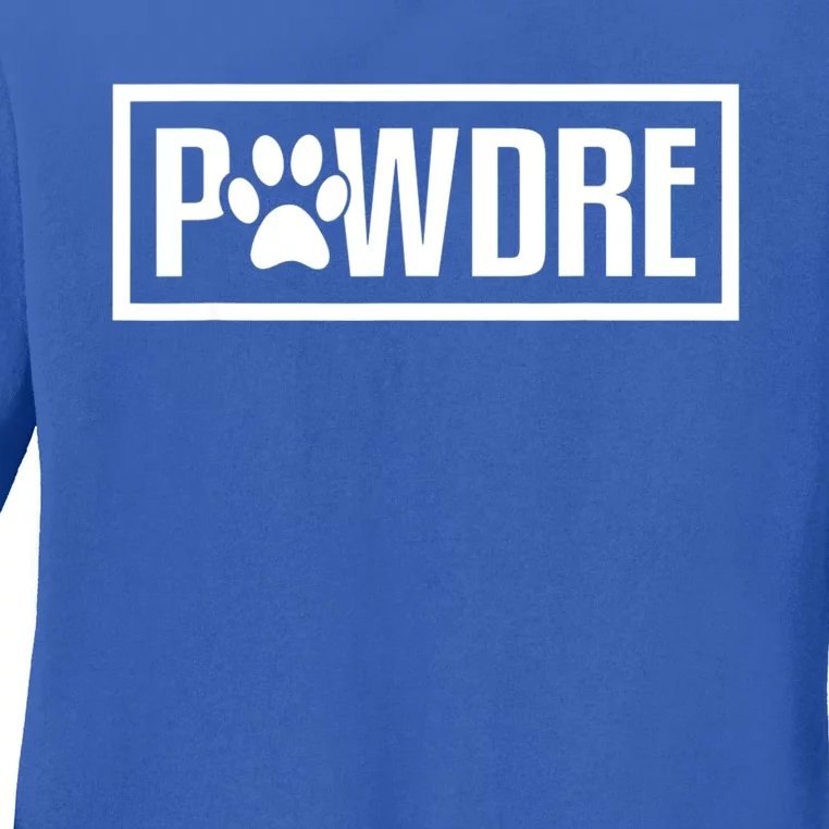 Mens Pawdre Shirt Cat Or Dog Dad Fathers Day Gift Ladies Long Sleeve Shirt