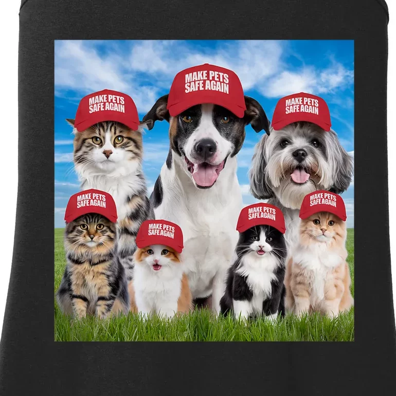 Make Pets Safe Again Democratic Republican Ladies Essential Tank