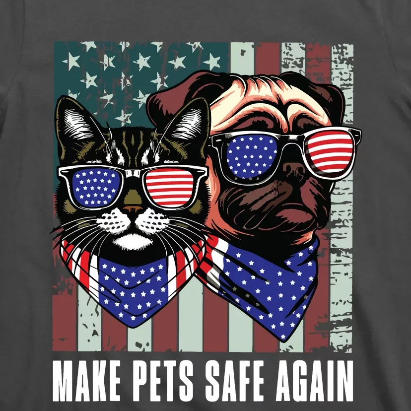 Make Pets Safe Again Trump Harris Debate Eating The Dogs Cat T-Shirt