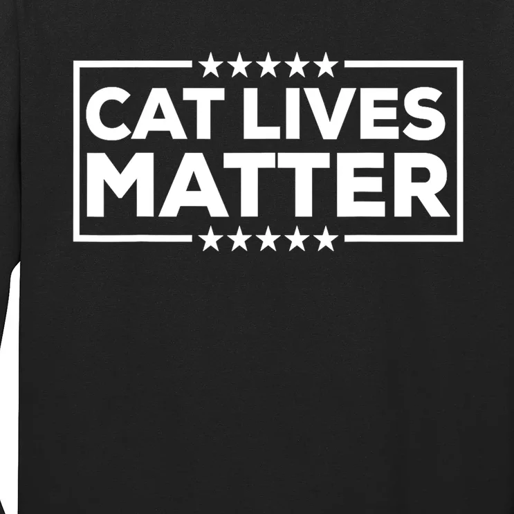 Make Pets Safe Again Donald Trump 2024 Cats Cat Lives Matter Trump Gift Long Sleeve Shirt