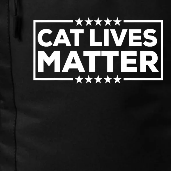 Make Pets Safe Again Donald Trump 2024 Cats Cat Lives Matter Trump Gift Daily Commute Backpack