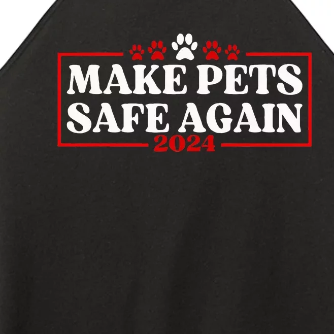 Make Pets Safe Again 2024 Women’s Perfect Tri Rocker Tank