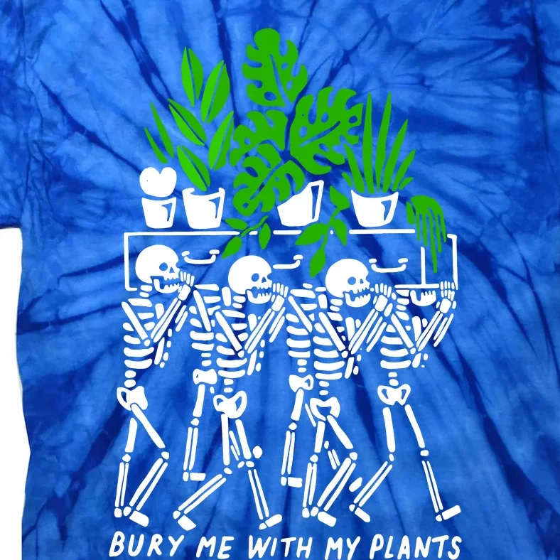 My Plants Skeleton Tie-Dye T-Shirt