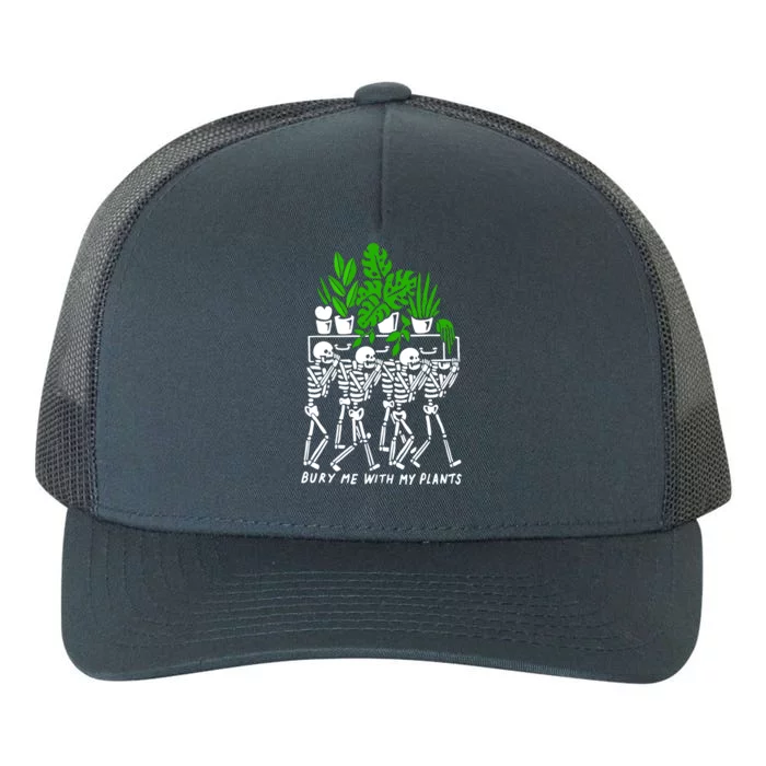 My Plants Skeleton Yupoong Adult 5-Panel Trucker Hat