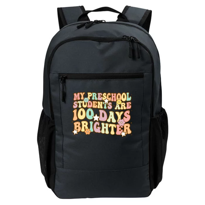 My Preschool Students Are 100 Days Brighter Teacher Meaningful Gift Daily Commute Backpack