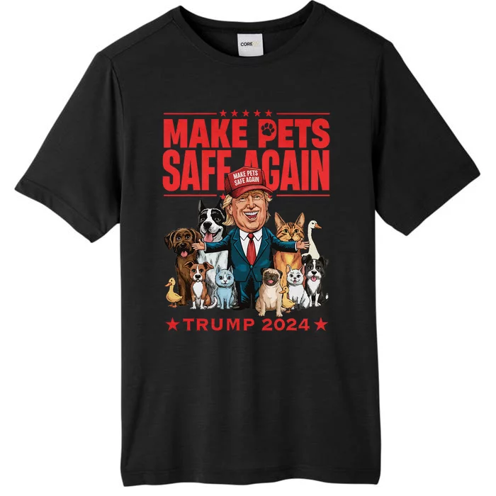 Make Pets Safe Again Trump 2024 Save Our Pets ChromaSoft Performance T-Shirt