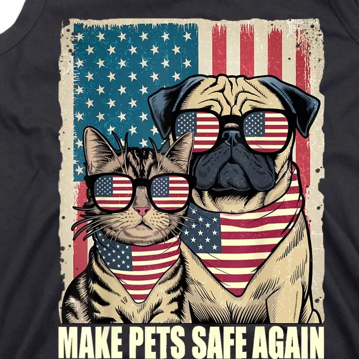 Make Pets Safe Again Eating The Dogs Cats Election Tank Top