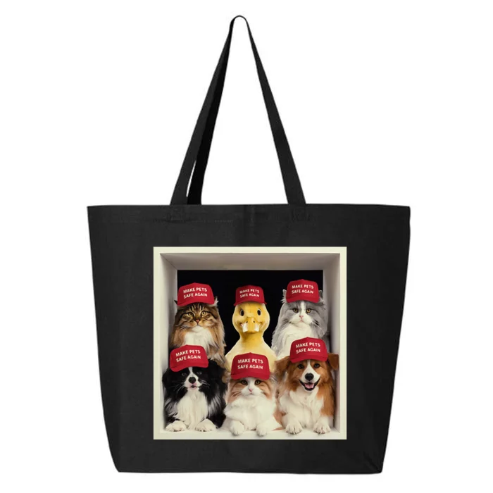 Make Pets Safe Again Democratic Republican 25L Jumbo Tote