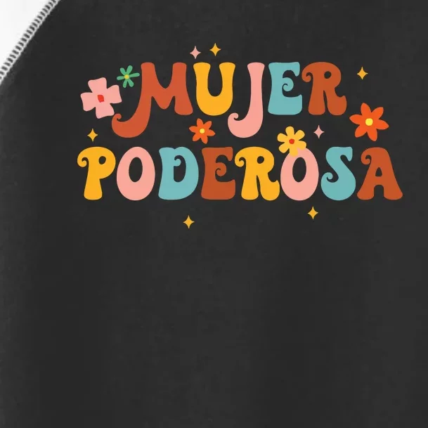 Mjer Poderosa Spanish Empowered Woman Latina Power Feminist Toddler Fine Jersey T-Shirt