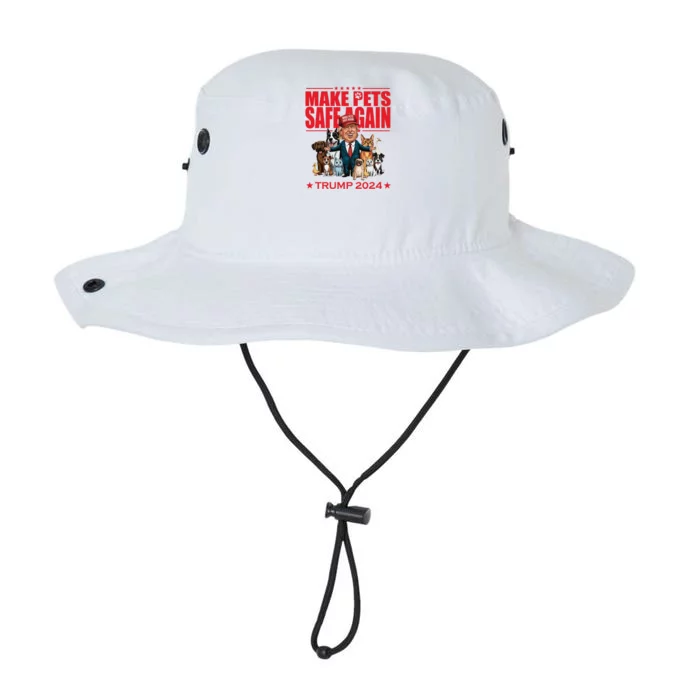 Make Pets Safe Again Trump 2024 Funny Cartoon Legacy Cool Fit Booney Bucket Hat