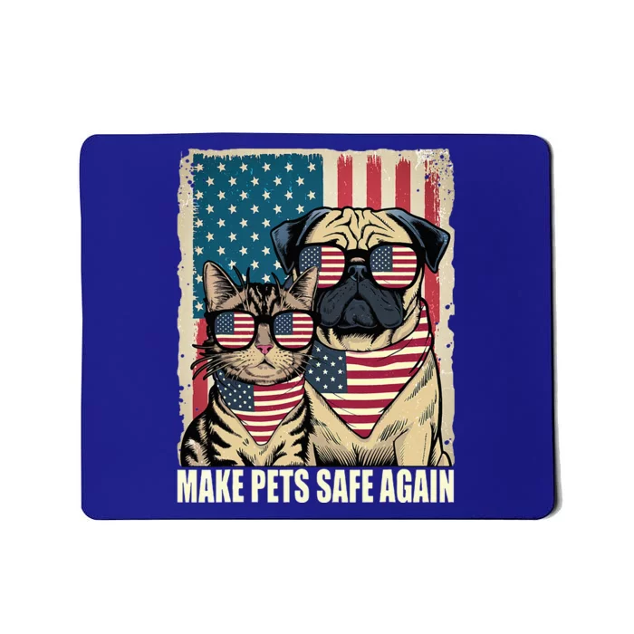 Make Pets Safe Again Eating The Dogs Cats Election Mousepad