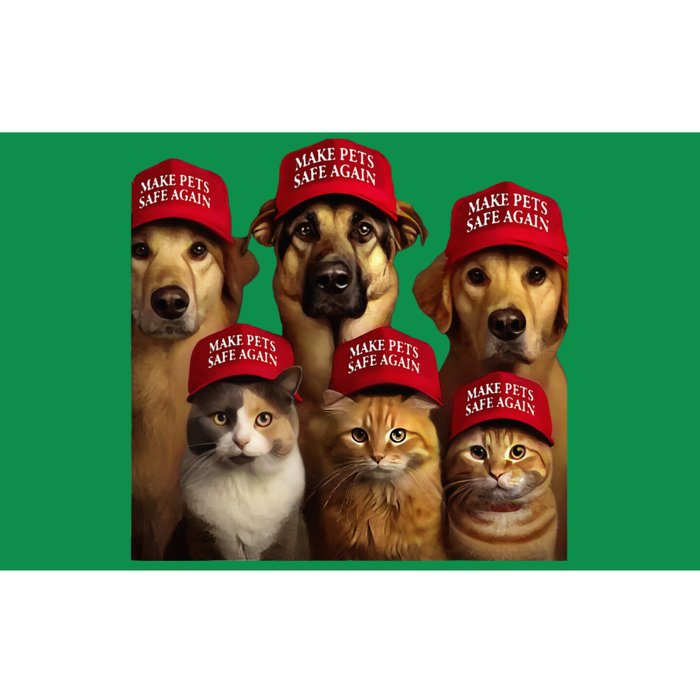 Make Pets Safe Again Cats And Dogs 2024 Debate Bumper Sticker