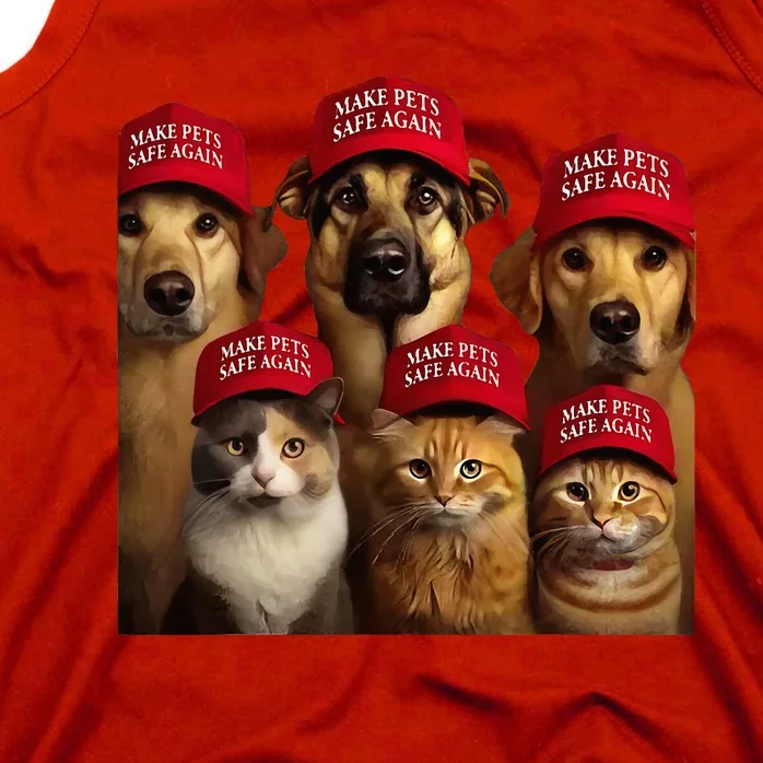 Make Pets Safe Again Cats And Dogs 2024 Debate Tank Top