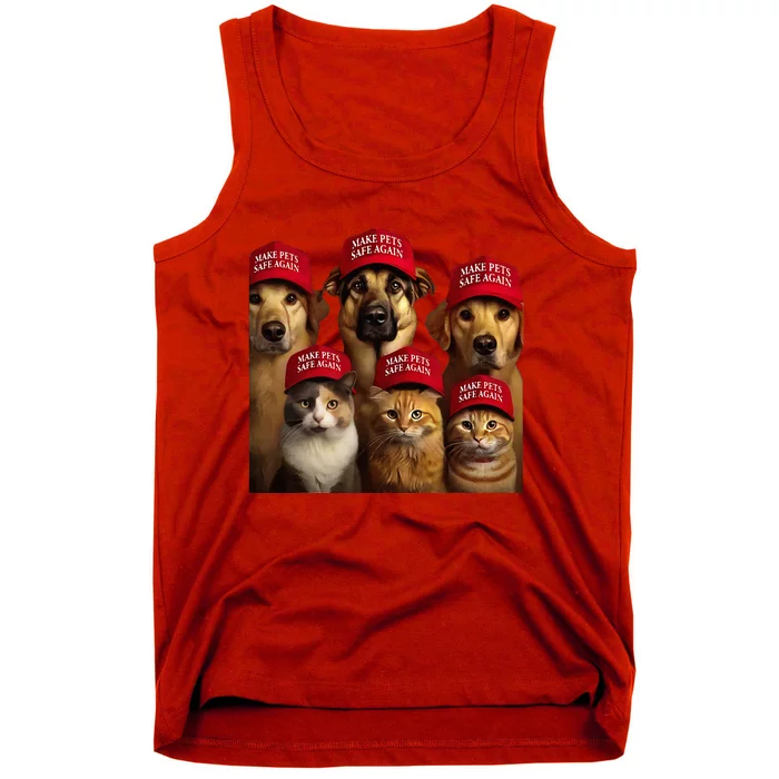 Make Pets Safe Again Cats And Dogs 2024 Debate Tank Top