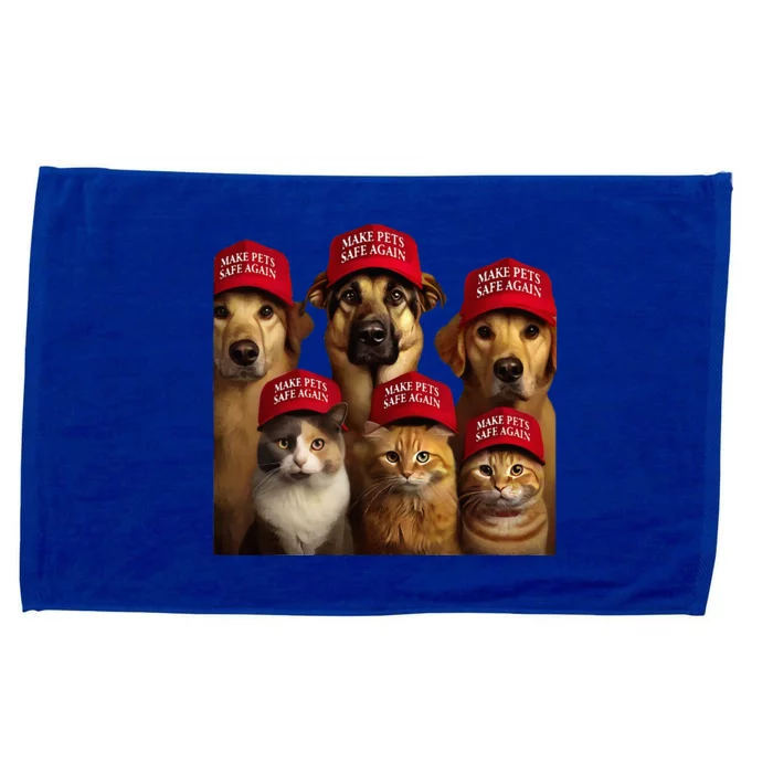 Make Pets Safe Again Cats And Dogs 2024 Debate Microfiber Hand Towel