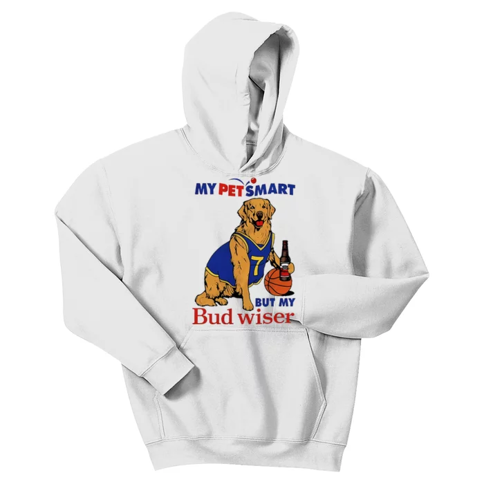 My Pet Smart But My Bud Wiser Kids Hoodie