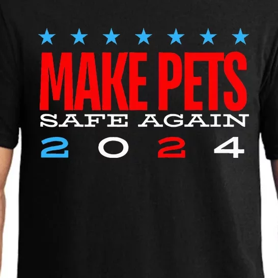 Make Pets Safe Again Debate Election 2024 Donald Trump Pajama Set