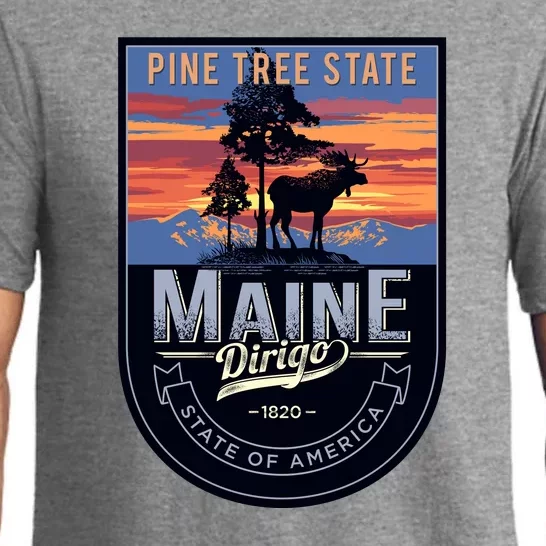 Main Pine Tree State Pajama Set