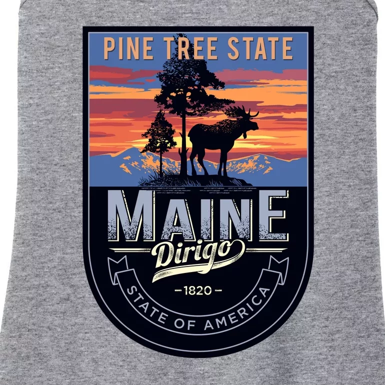 Main Pine Tree State Ladies Essential Tank