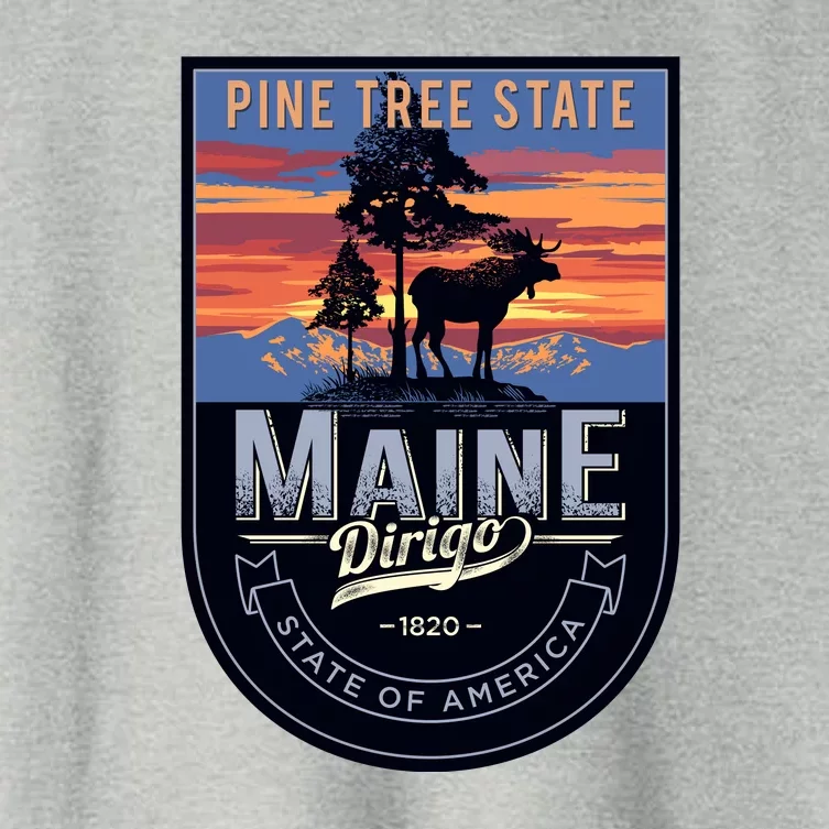 Main Pine Tree State Women's Crop Top Tee