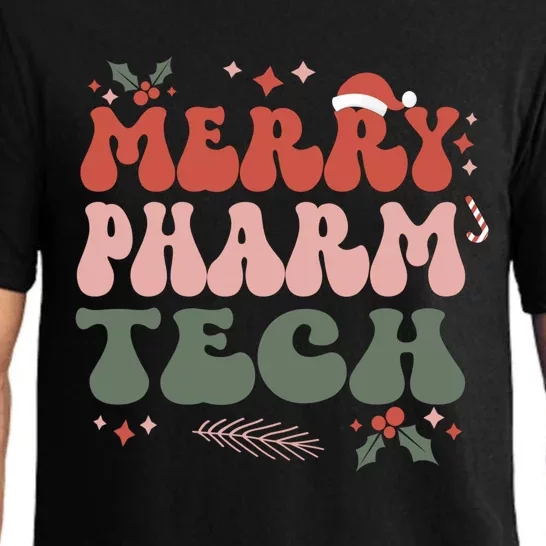 Merry Pharmacy Technologist Christmas Pharm Tech Xmas Party Gift Pajama Set