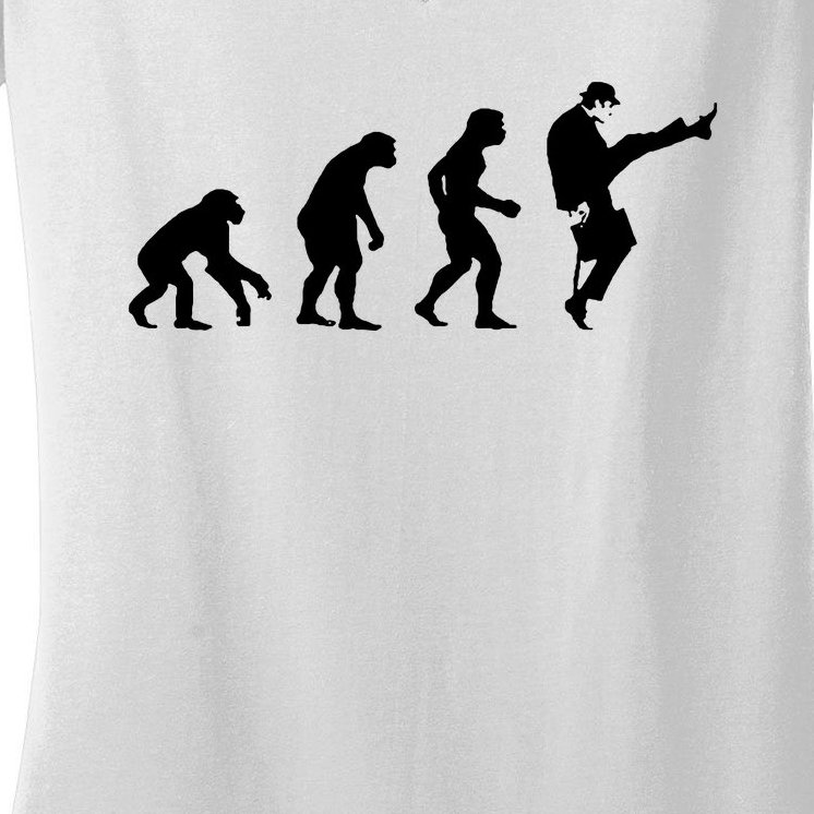 Monty Python T Shirt Silly Walks T Shirt Monty Python And The Holy Grail Tee Women's V-Neck T-Shirt