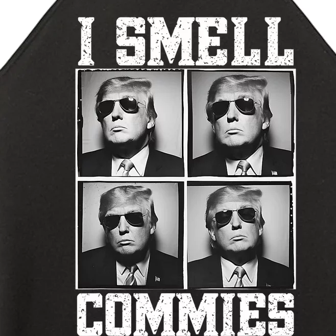 My President Trump I Smell Commies Women’s Perfect Tri Rocker Tank