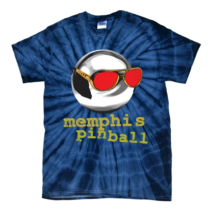 Memphis Pinball Takin' Care Of Business Shades Tie-Dye T-Shirt