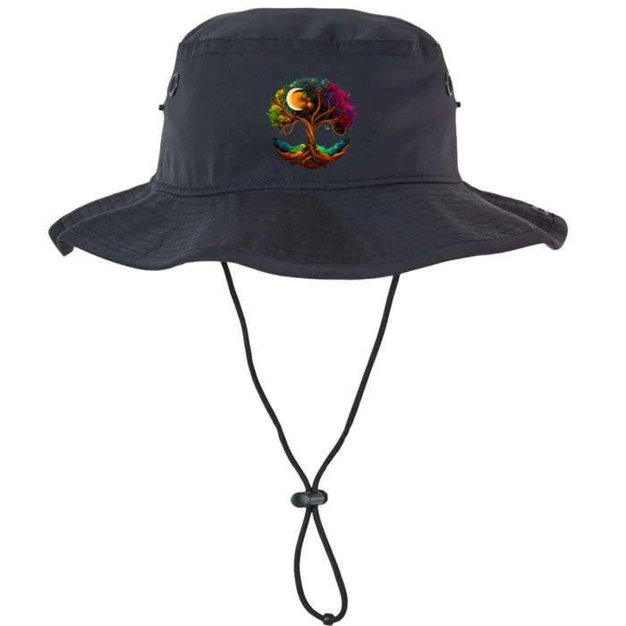 Moon Phases Tree Of Life Legacy Cool Fit Booney Bucket Hat