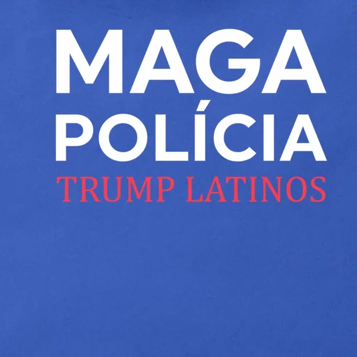 Maga PolíCia Trump Latinos Zip Tote Bag