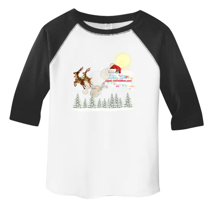 Mail Postal Truck Mail Carrier Xmas Funny Christmas Gift Meaningful Gift Toddler Fine Jersey T-Shirt