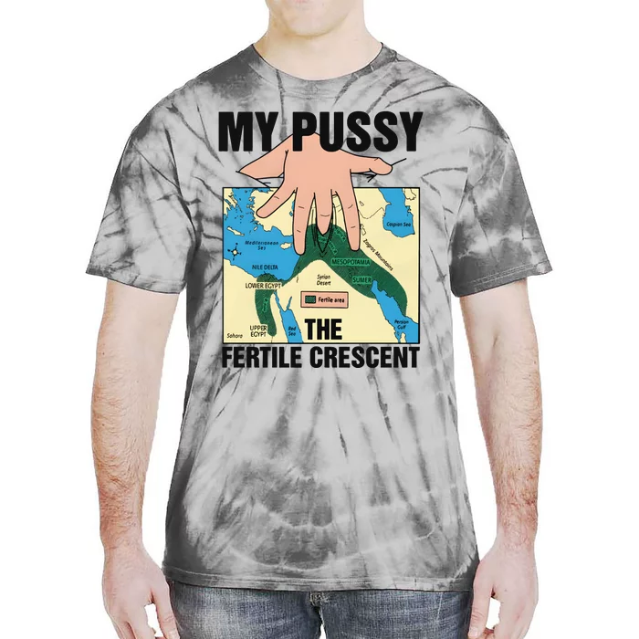 My Pussy The Fertile Crescent Tie-Dye T-Shirt