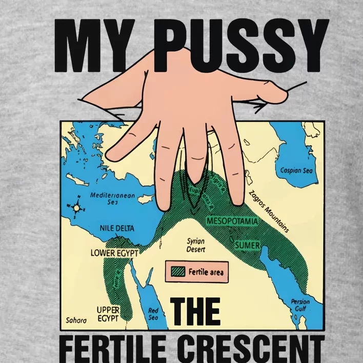 My Pussy The Fertile Crescent Toddler Sweatshirt