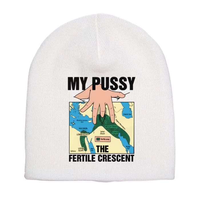 My Pussy The Fertile Crescent Short Acrylic Beanie