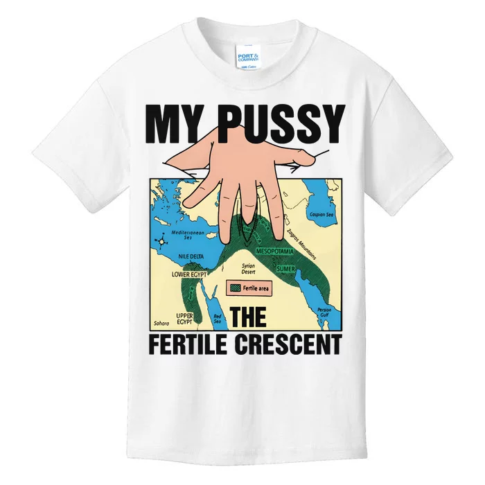 My Pussy The Fertile Crescent Kids T-Shirt