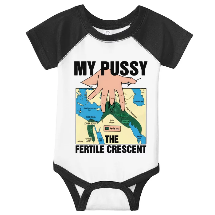 My Pussy The Fertile Crescent Infant Baby Jersey Bodysuit