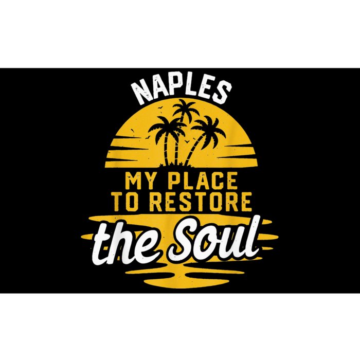 My Place To Restore The Soul Naples Bumper Sticker