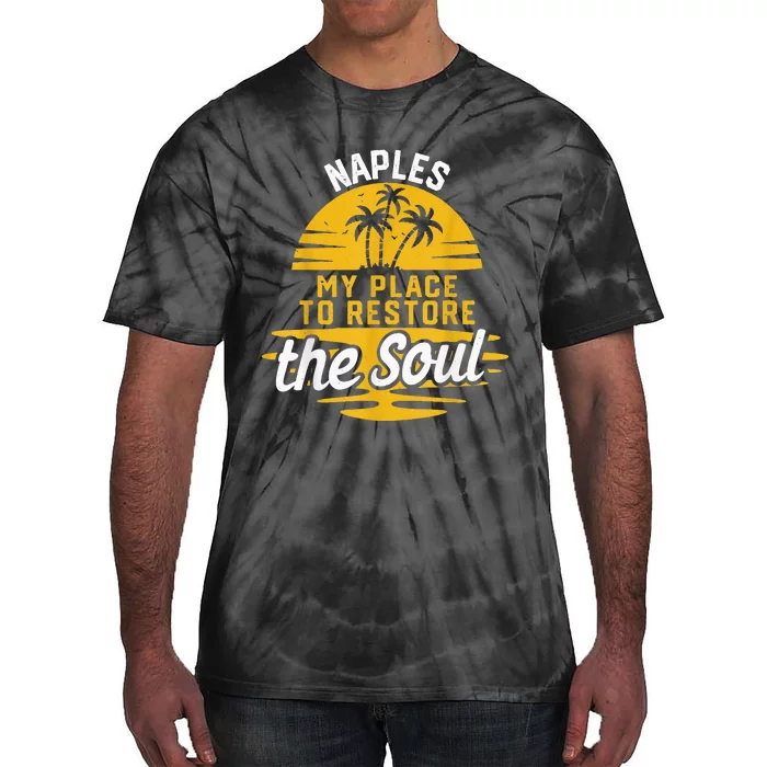 My Place To Restore The Soul Naples Tie-Dye T-Shirt