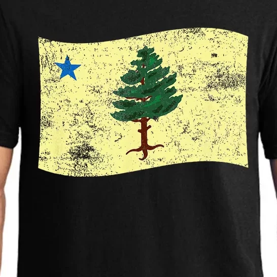 Maine Pine Tree Flag 1901 – First State Flag Pajama Set