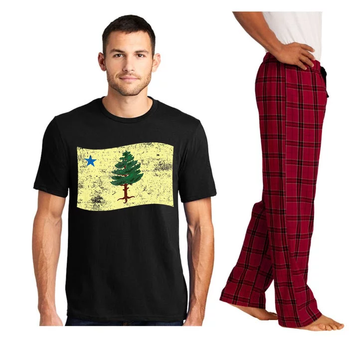 Maine Pine Tree Flag 1901 – First State Flag Pajama Set