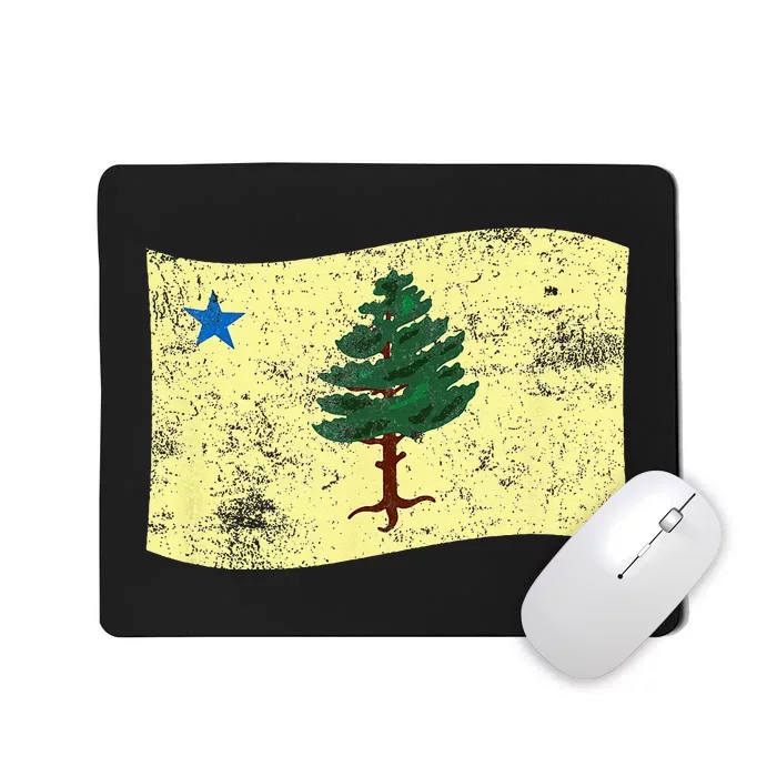 Maine Pine Tree Flag 1901 – First State Flag Mousepad