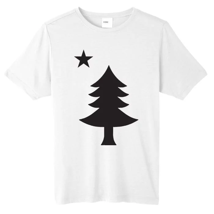 Maine Pine Tree State Flag Pride Patriotic ChromaSoft Performance T-Shirt