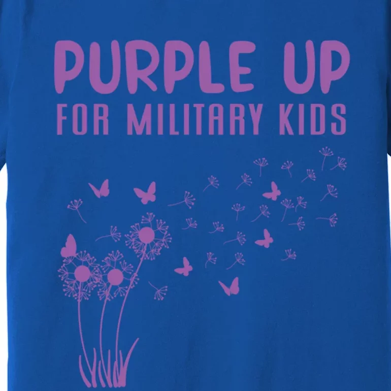 Military Purple Up Day Gift Month Military Gift Premium T-Shirt