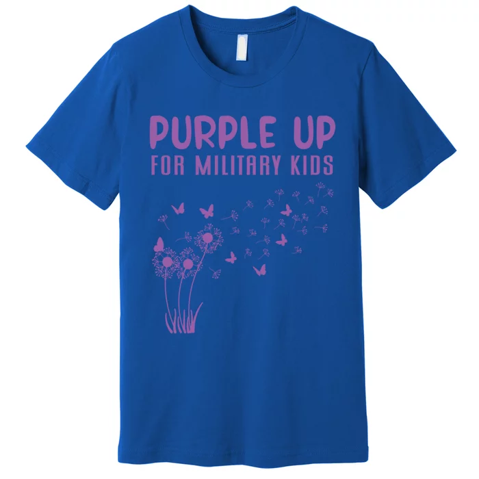 Military Purple Up Day Gift Month Military Gift Premium T-Shirt