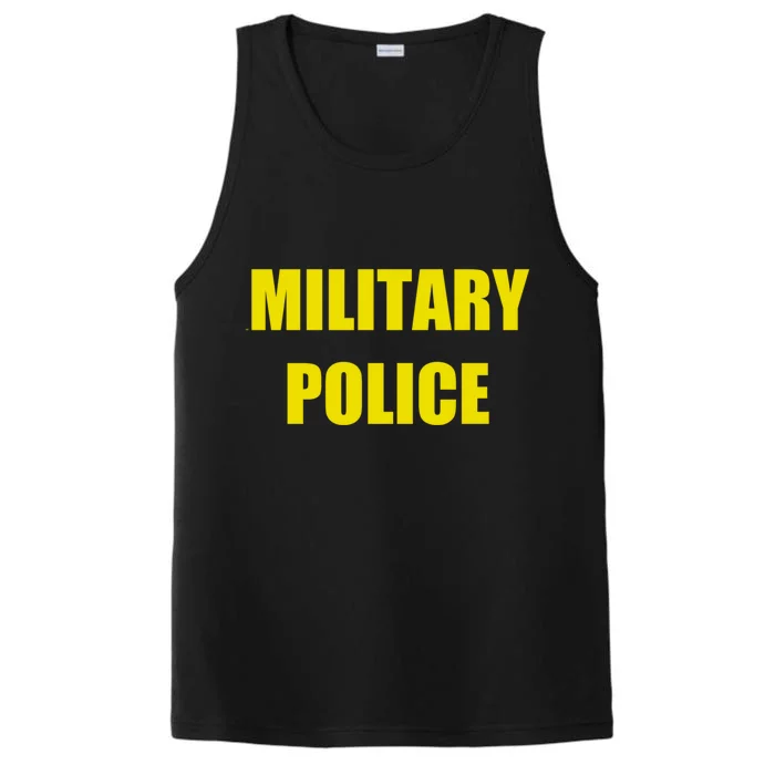 Military Police Uniform Work Gift Performance Tank