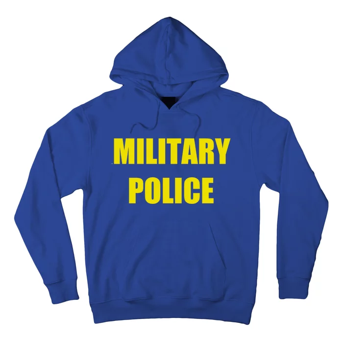 Military Police Uniform Work Gift Hoodie