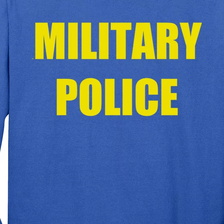 Military Police Uniform Work Gift Long Sleeve Shirt