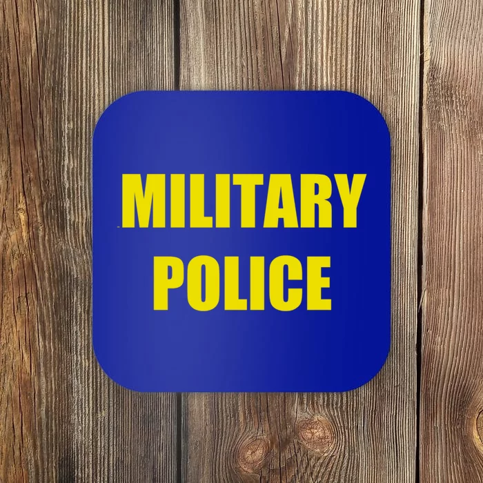 Military Police Uniform Work Gift Coaster